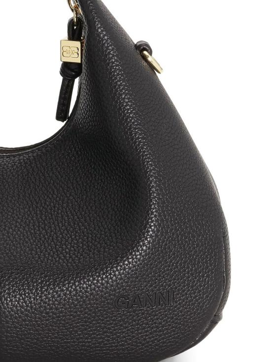 26FW 가니 미니 호보백 A6976 099 BLACK - GANNI