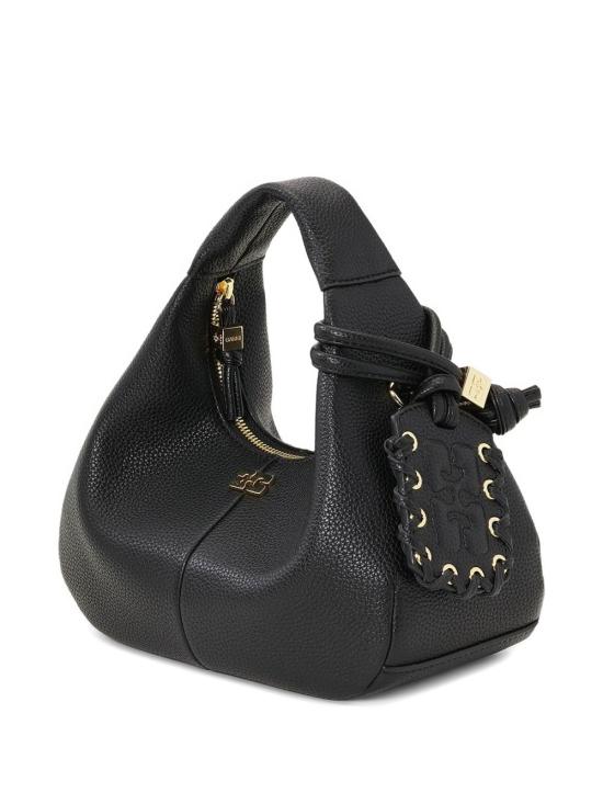 26FW 가니 미니 호보백 A6976 099 BLACK - GANNI