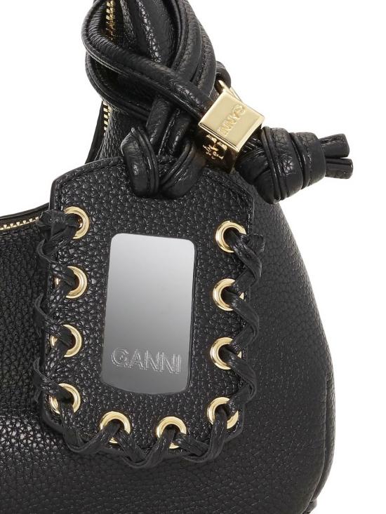 26FW 가니 미니 호보백 A6976 099 BLACK - GANNI
