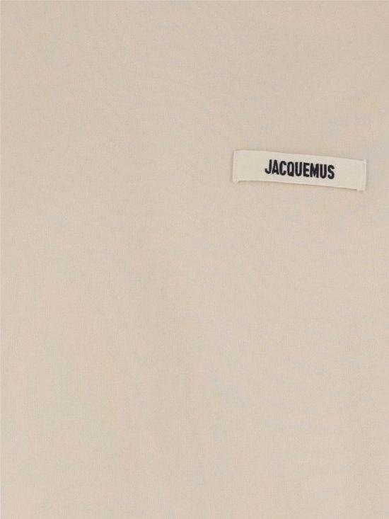 26FW 자크뮈스 그로그랭 후드 티셔츠 HOM00247AJ00126 150 Beige - JACQUEMUS