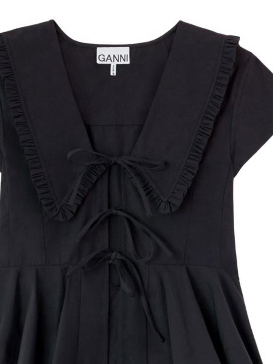 26FW 가니 반팔 티셔츠 A1040341 099 BLACK - GANNI