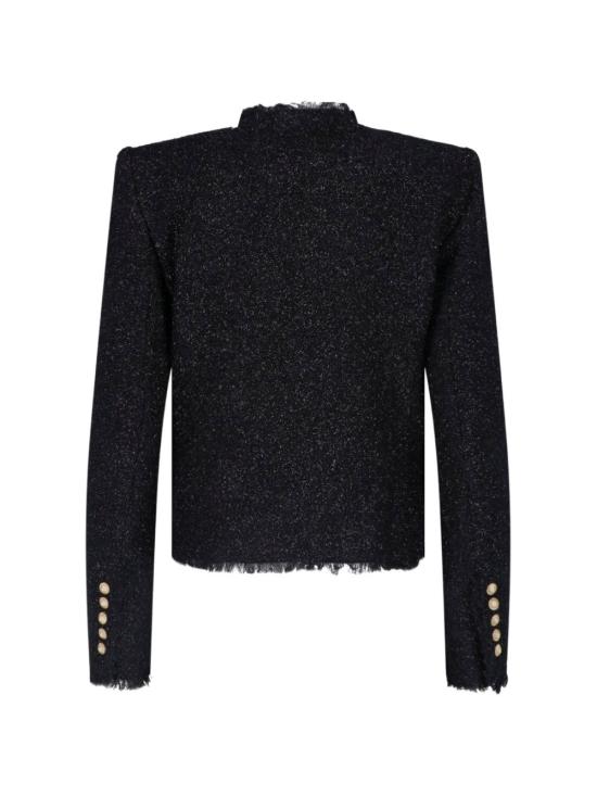 26FW 발망 수트 자켓 HF1SM620WD65 0PA BLACK - BALMAIN