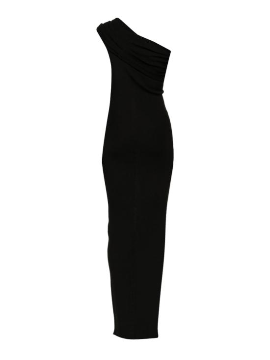 26FW 릭 오웬스 미디 원피스 RP02F5627 RIBM09 Black - RICK OWENS