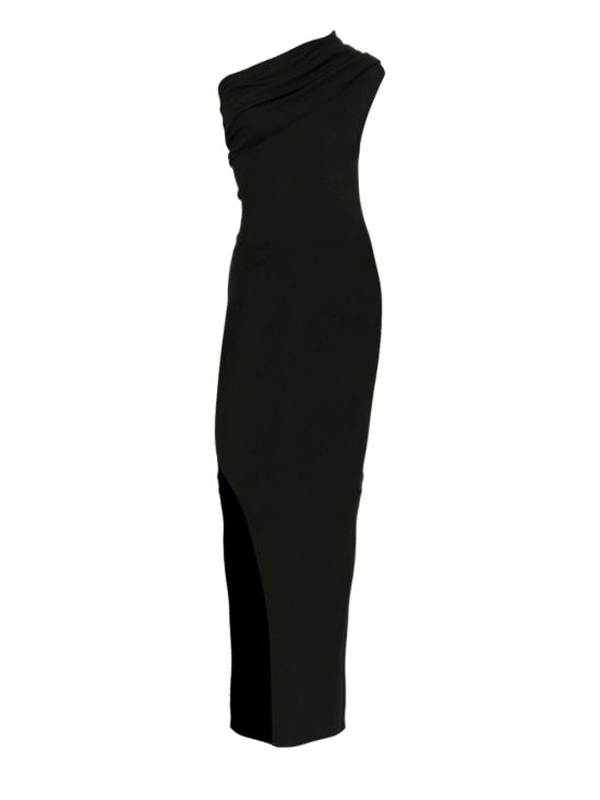 26FW 릭 오웬스 미디 원피스 RP02F5627 RIBM09 Black
