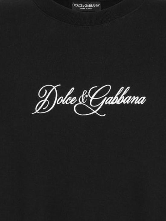 26FW 돌체앤가바나 긴팔 티셔츠 G9AHSZ G7P9MN0000 Black - DOLCE & GABBANA