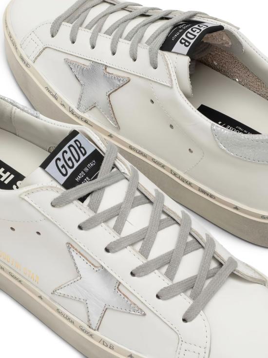26FW 골든구스 하이스타 스니커즈 GWF00118 F00032980185 White Silver - GOLDEN GOOSE