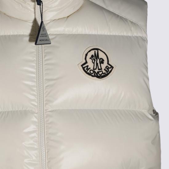 26FW 몽클레어 울트라 나일론 쉘 패딩 조끼 L20911A00197 596XEP03 WHITE - MONCLER