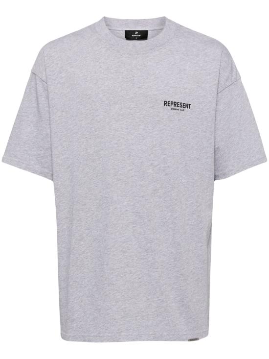 26FW 리프레젠트 반팔 티셔츠 OCM41114 158 Ash grey