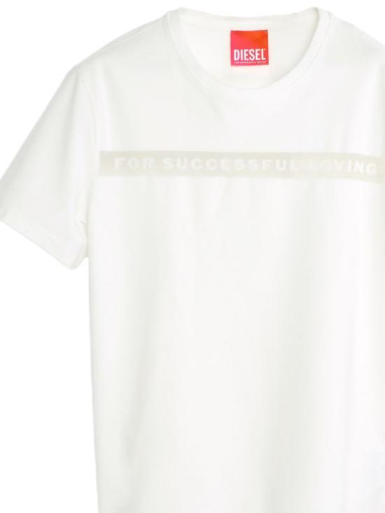 26FW 디젤 반팔 티셔츠 P01805 0SPDX100 White - DIESEL