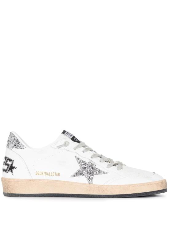 26FW 골든구스 글리터 스타 볼스타 스니커즈 GWF00117 F00377311325 White Silver