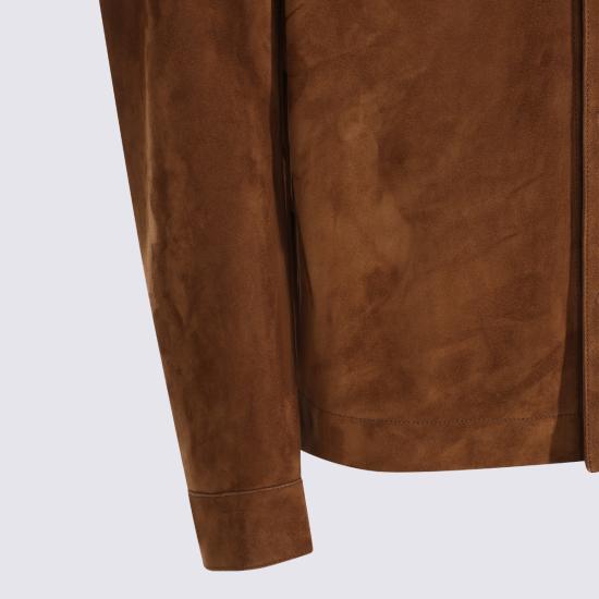 26FW 톰포드 가죽 자켓 LJS032 LMS038ECL TOBACCO - TOMFORD