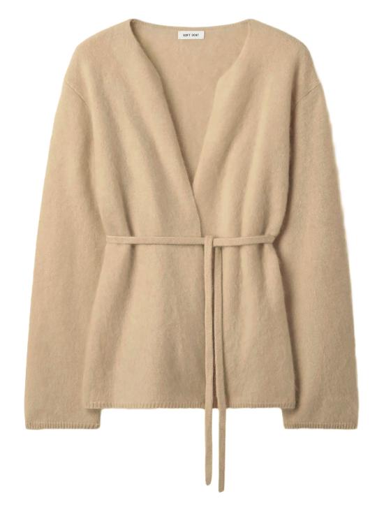 26FW 소프트 고트 스웨터 FW25SF24077 CAMEL
