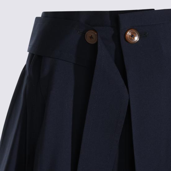 26FW 비비안웨스트우드 미디 스커트 1F020004 W01IOK410 NAVY - VIVIENNE WESTWOOD