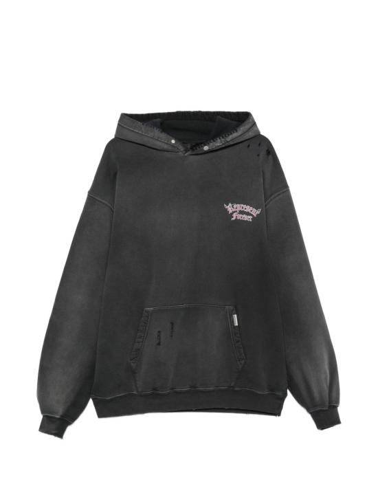 26FW 리프레젠트 긴팔 티셔츠 MLM101186 02 Washed black