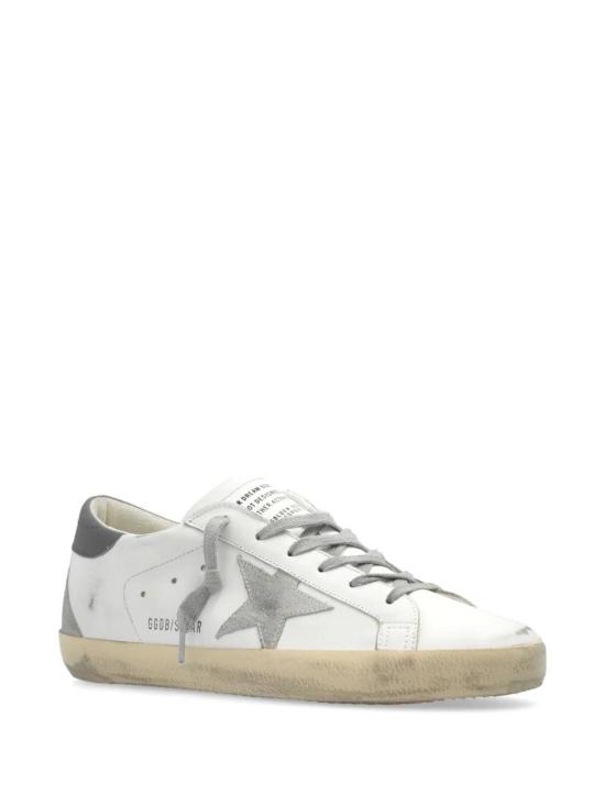 26FW 골든구스 스웨이드 스타 슈퍼스타 클래식 스니커즈 GWF00102 F00611311915 WHITE ICE DARK GRAY - GOLDEN GOOSE