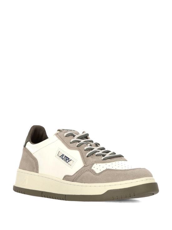 26FW 오트리 메달리스트 로우 스니커즈 AULM BW07WHT LICORICE - AUTRY