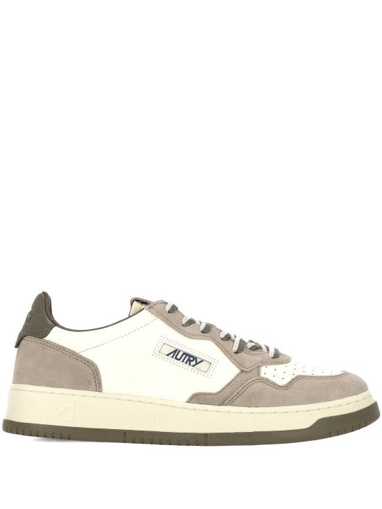 26FW 오트리 메달리스트 로우 스니커즈 AULM BW07WHT LICORICE