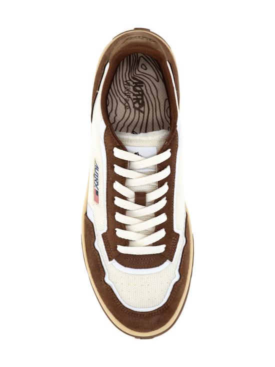 26FW 오트리 WILDPACE 로우 스니커즈 립스탑 나일론 가죽 LDLM AK13MRSH SIGARO - AUTRY