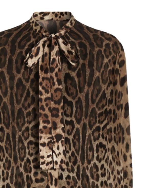 26FW 돌체앤가바나 블라우스 F5T27T IS1DYHY13M LEO NEW - DOLCE & GABBANA