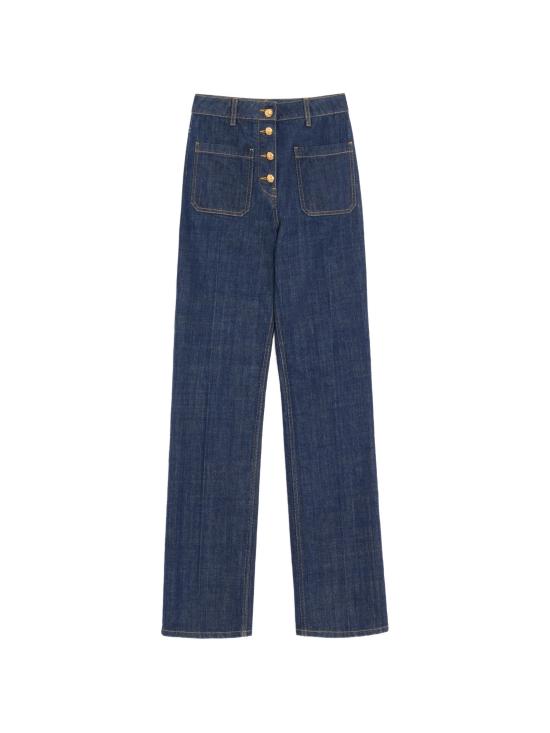 26FW 발렌티노 PAP 데님 팬츠 9B3DD23L AER528 Dark Denim