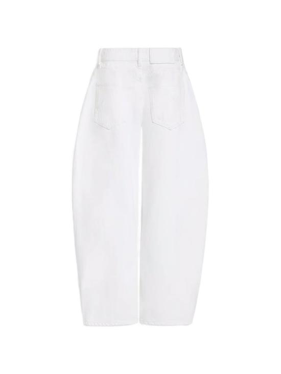26FW 알라이아 팬츠 AA9P1406D027D 000 White - ALAIA
