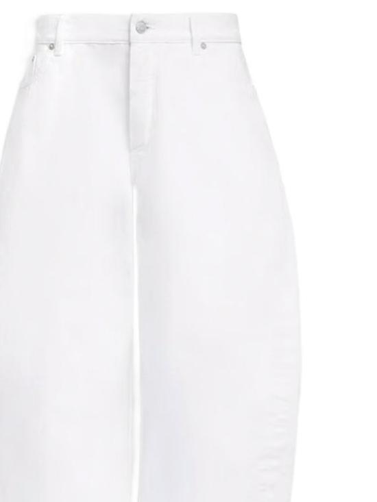26FW 알라이아 팬츠 AA9P1406D027D 000 White - ALAIA