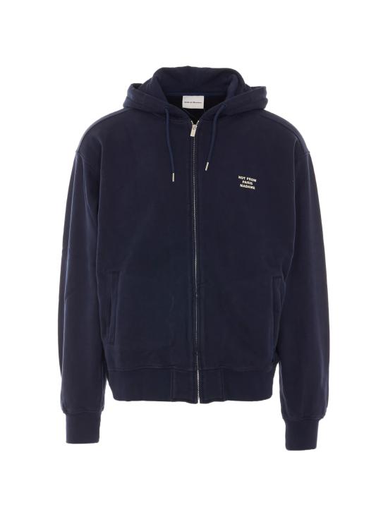 26FW 드롤드무슈 긴팔 티셔츠 PERMHO207CO312 NY Navy