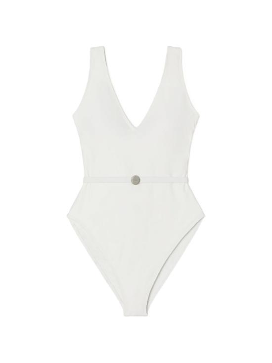 26FW 토리버치 원피스 수영복 185392 100 WHITE