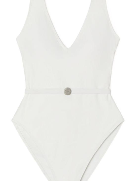 26FW 토리버치 원피스 수영복 185392 100 WHITE - TORY BURCH