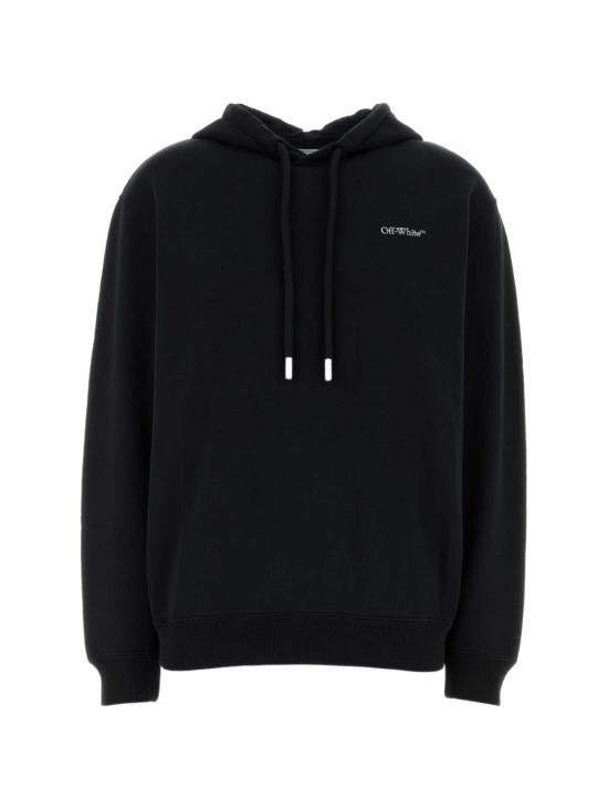 26FW 오프화이트 후드 티셔츠 2FE00509T W036 BLACK BALSAM GREEN
