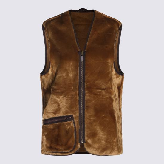 26FW 바버 베스트 262MLI0004 MLIBR31 BROWN