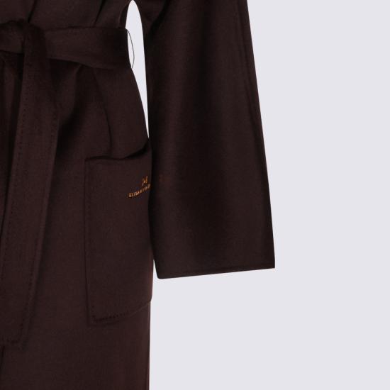 26FW 엘리자베타프랜치 코트 CP01D66E2 EV9 DARK CHOCOLATE - ELISABETTA FRANCHI
