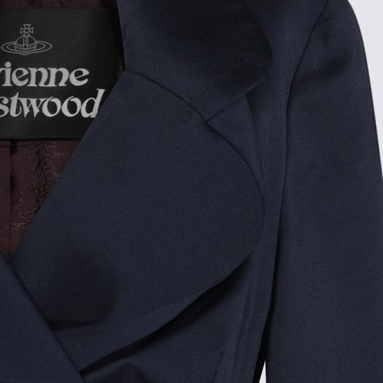 26FW 비비안웨스트우드 드렁큰 테일러드 자켓 1401006C W01IOK410 NAVY - VIVIENNE WESTWOOD
