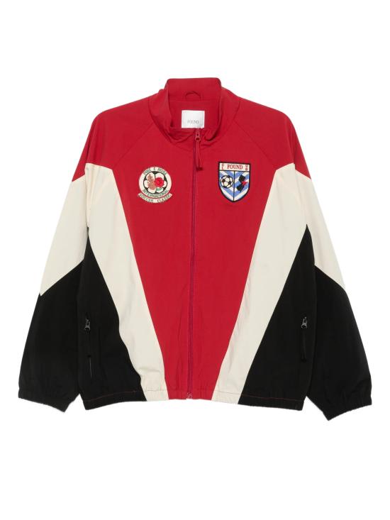 26FW 파운드 수트 자켓 FOPF26JA01518 6567 CREAM BLACK RED