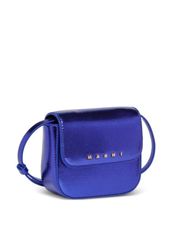 26FW [키즈] 마르니 숄더백 M02029 M00YE0M864 Metallic light blue - MARNI
