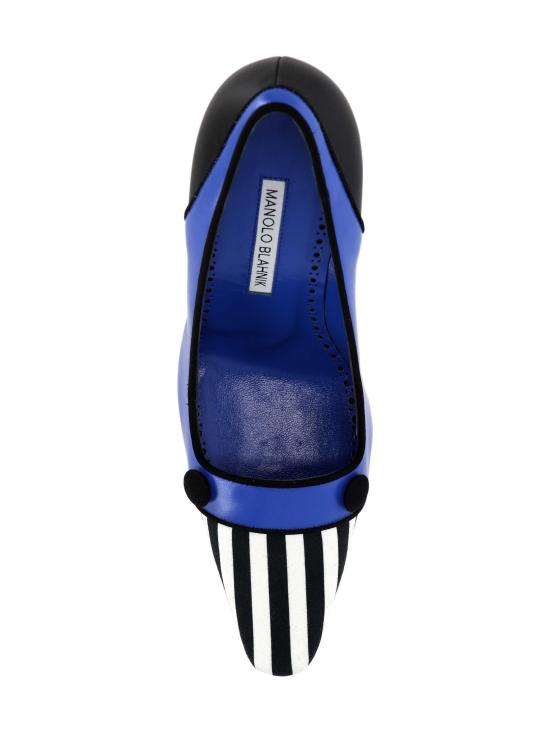 26FW 마놀로 블라닉 힐/펌프스 2262021 0002978Q YWOV BBLU BLCK - MANOLO BLAHNIK