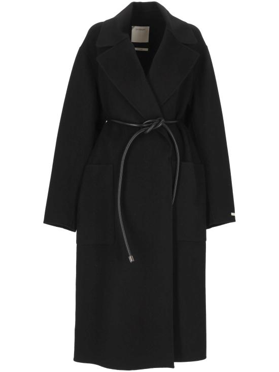 26FW 스포트막스 코트 2622016011600 747013 BLACK