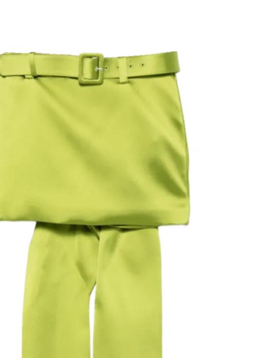 26FW 셀프 포트레이트 숏 스커트 AW26 008SKG GREEN - SELF PORTRAIT