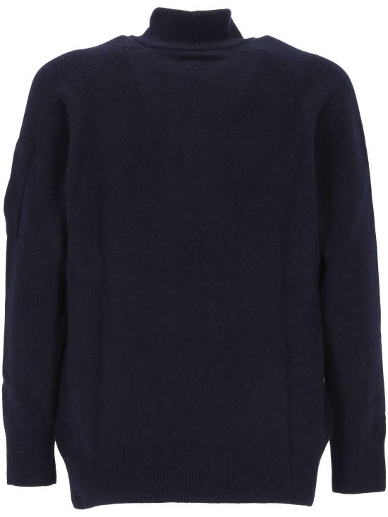 26FW 씨피 컴퍼니 집업 니트 21CMKN087A 110149A888 NAVY - C.P. COMPANY