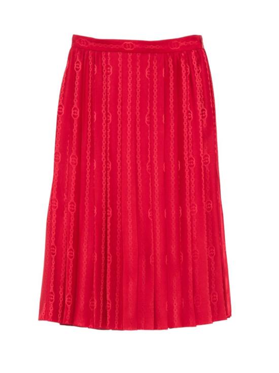 26FW 구찌 미디 스커트 865115 ZAM486199 RED
