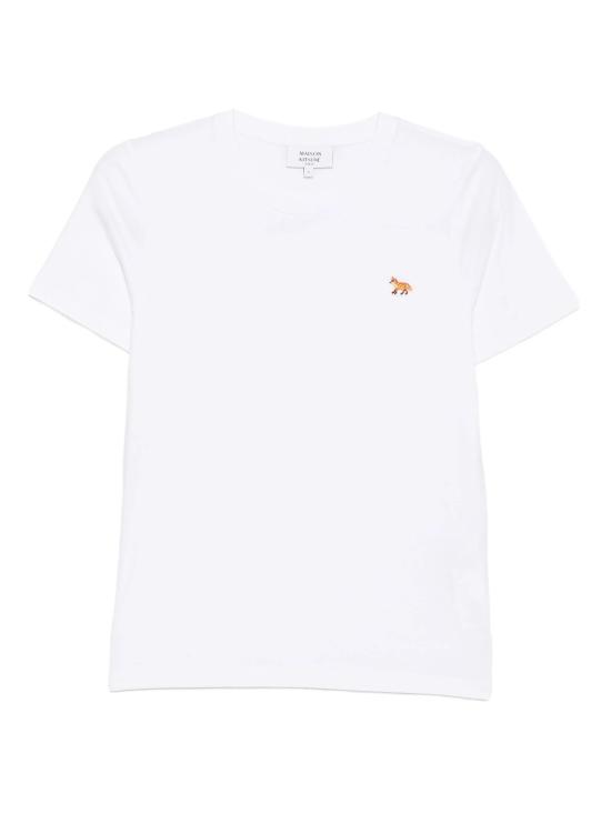 26FW 메종키츠네 베이비 폭스 레귤러 티셔츠 PW00115KJ7026 P100 WHITE