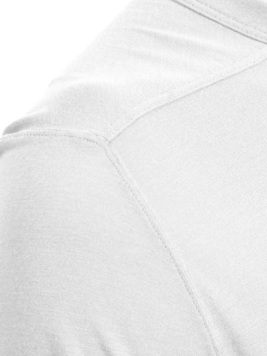 26FW 릭 오웬스 반팔 티셔츠 RU02F4264 JS11 Milk - RICK OWENS