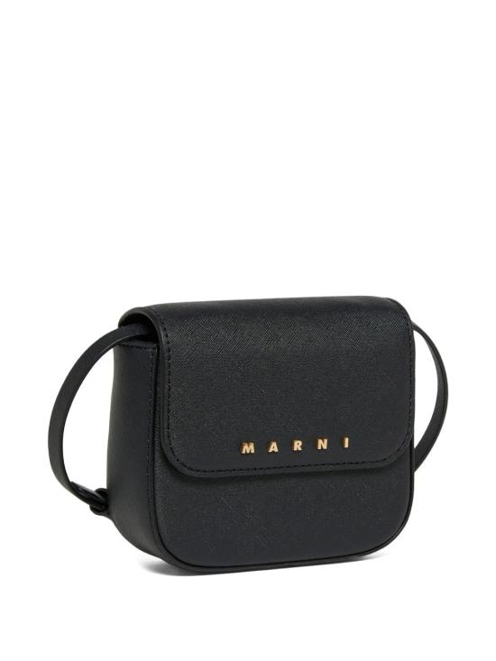 26FW [키즈] 마르니 숄더백 M02029 M00YE0M900 Black - MARNI