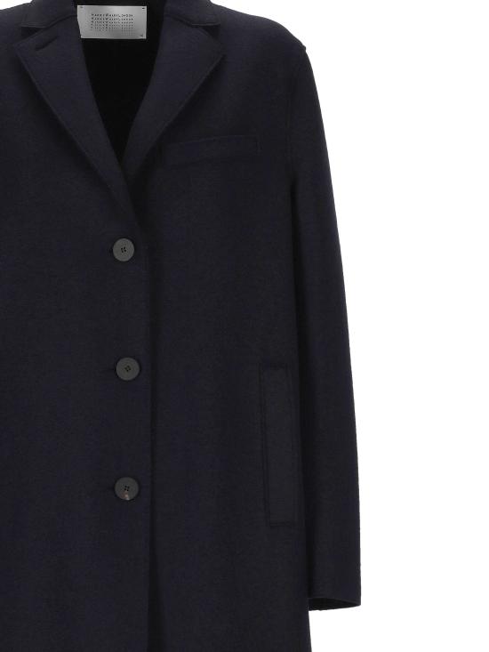 26FW 해리스와프런던 코트 AA1220MLK 358 NAVY BLUE - HARRIS WHARF LONDON
