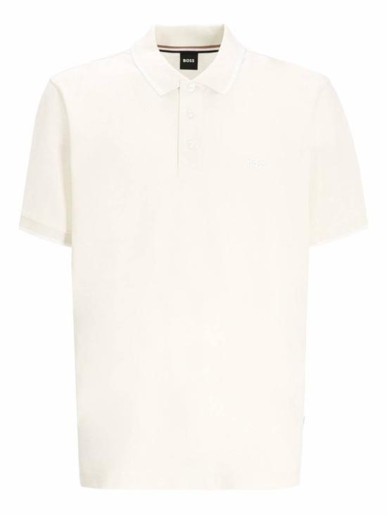 26FW 보스 폴로 티셔츠 50494697 118 Open white