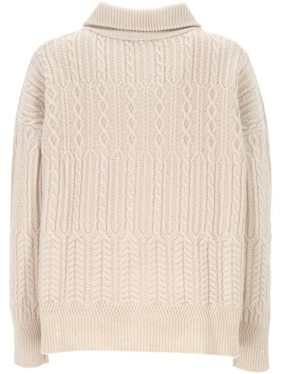 26FW 로레나안토니아찌 스웨터 A26128FM09A2472 0110 Beige - LORENA ANTONIAZZI