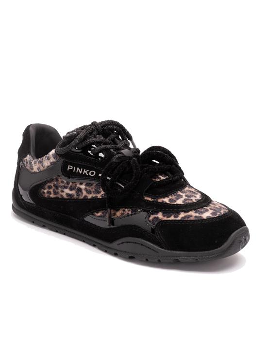 26FW 핑코 스니커즈 SS0185 P154M42 BLACK LEOPARD - PINKO