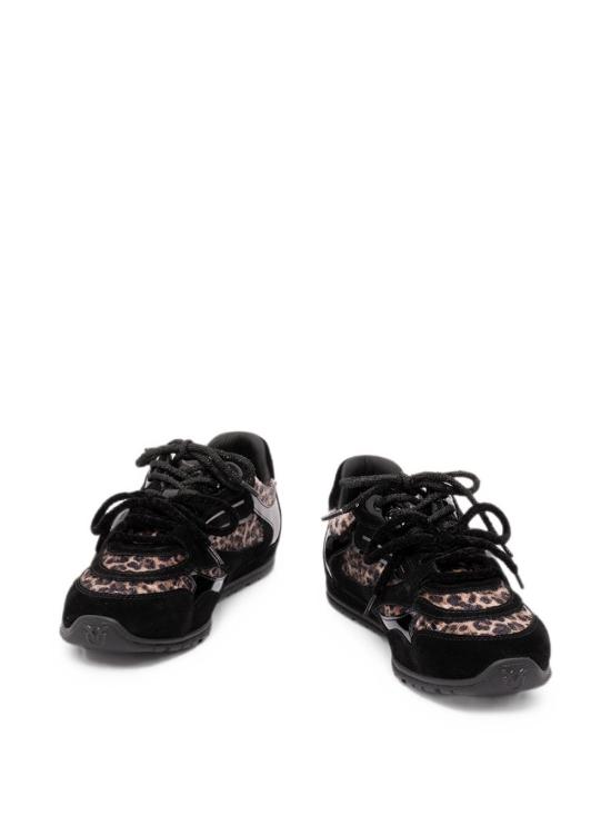 26FW 핑코 스니커즈 SS0185 P154M42 BLACK LEOPARD - PINKO
