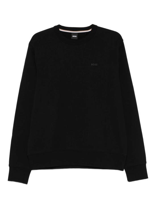 26FW 보스 긴팔 티셔츠 50546387 001 Black
