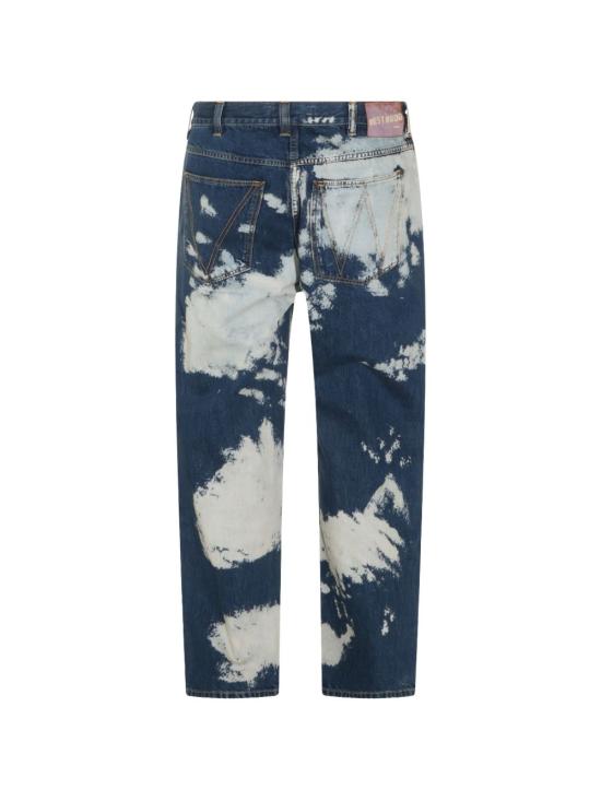 26FW 비비안웨스트우드 벨티드 스웨이드 가죽 자켓 3902000N W01LYK409 Blue - VIVIENNE WESTWOOD